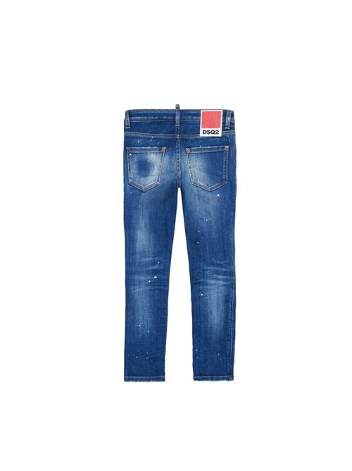 Pantalone, bambina, logato. DSQUARED2 | DQ0239 D0AAFDQ01